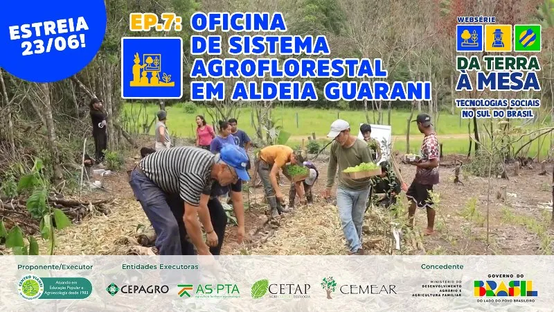 DA TERRA À MESA: Oficina de SAF em Aldeia Guarani - EP07