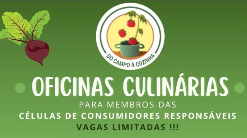 Do Campo à Cozinha: oficinas culinárias