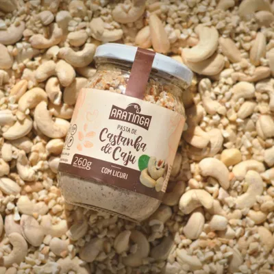 Pasta de Castanha de Caju com Licuri - 260g