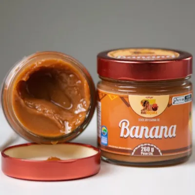 Doce cremoso de Banana com açúcar - 260g
