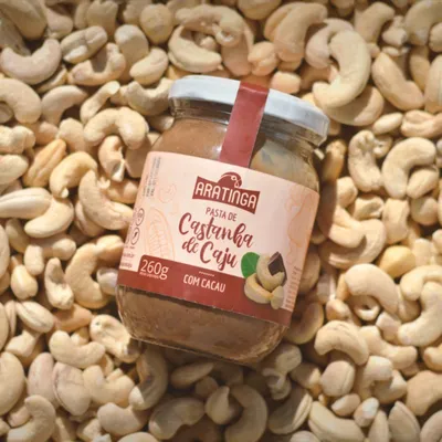Pasta de Castanha de Caju com Cacau - 260g